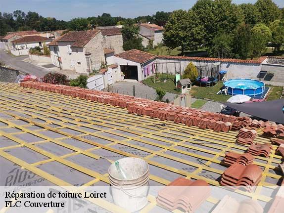 Réparation de toiture 45 Loiret  FLC Couverture