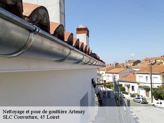 Nettoyage et pose de gouttière  artenay-45410 SLC Couverture, 45 Loiret