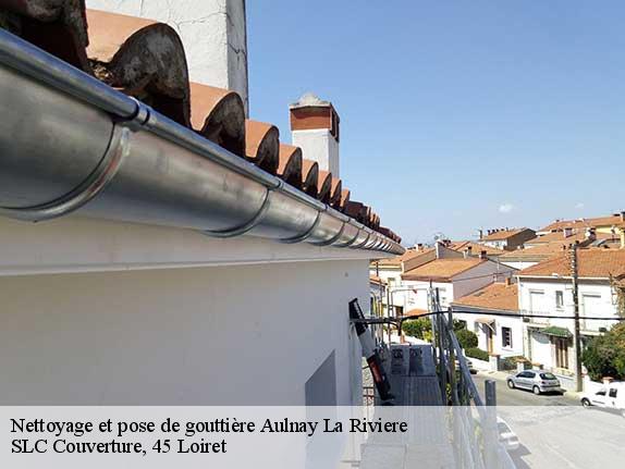 Nettoyage et pose de gouttière  aulnay-la-riviere-45390 SLC Couverture, 45 Loiret