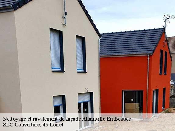 Nettoyage et ravalement de façade  allainville-en-beauce-45480 SLC Couverture, 45 Loiret