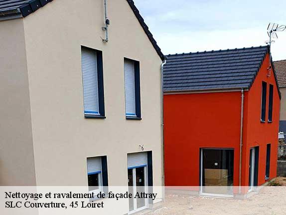 Nettoyage et ravalement de façade  attray-45170 SLC Couverture, 45 Loiret