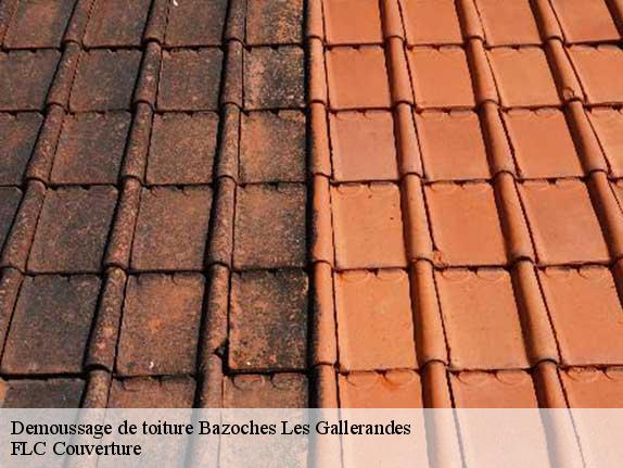 Demoussage de toiture  bazoches-les-gallerandes-45480 FLC Couverture