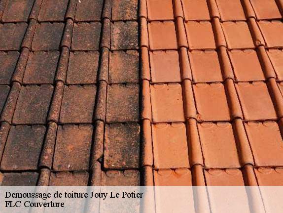 Demoussage de toiture  jouy-le-potier-45370 FLC Couverture