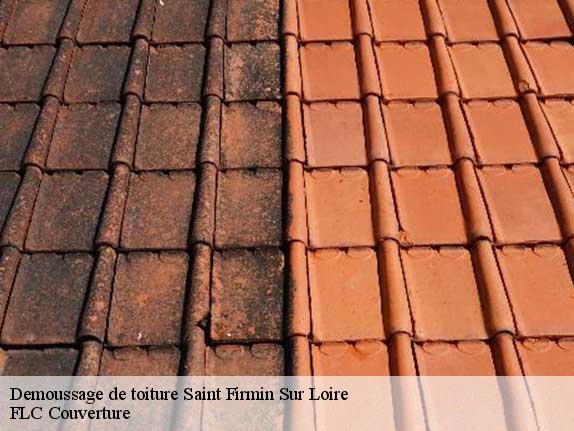 Demoussage de toiture  saint-firmin-sur-loire-45360 FLC Couverture